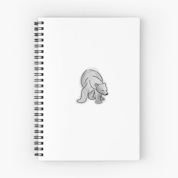 Aperçu de l'œuvre Ours polaire aquarelle créée et vendue par Kmhelton.