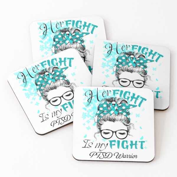 Item preview, Her Fight Is My Fight PTSD Warrior designed and sold by rechardtee.