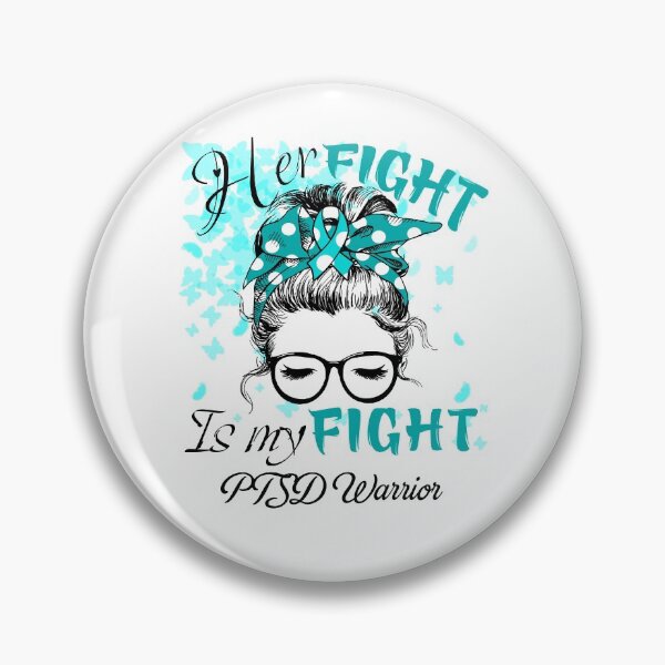 Item preview, Her Fight Is My Fight PTSD Warrior designed and sold by rechardtee.