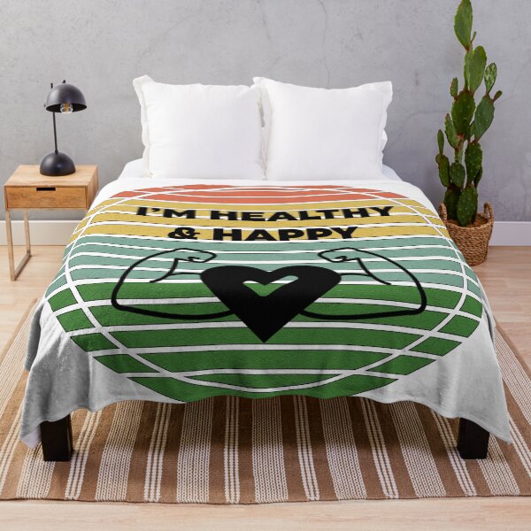 Item preview, I'm Healthy and Happy designed and sold by Rami Khalifah.