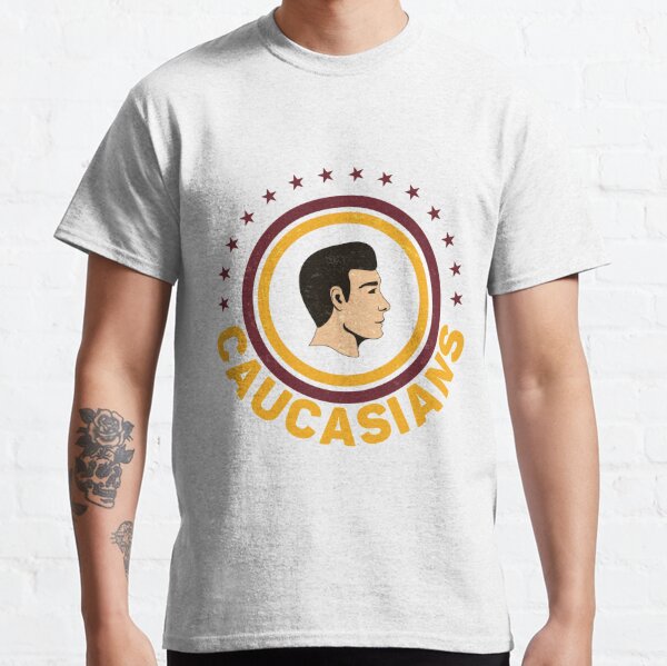 bomani jones caucasian,Caucasians ,Funny Caucasians Redskins Essential T- Shirt for Sale by Casablanca shop