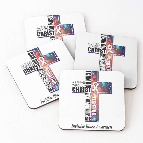 Item preview, I Can Do All Things Through Christ Invisible Illness Awareness designed and sold by Brad-FI.
