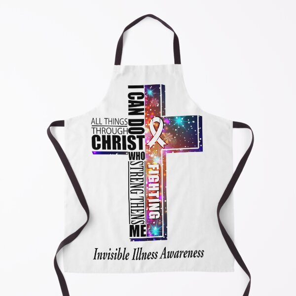 Item preview, I Can Do All Things Through Christ Invisible Illness Awareness designed and sold by Brad-FI.