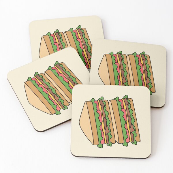 Aperçu de l'œuvre sandwich à la nourriture mignonne de dessin animé créée et vendue par sirineab.