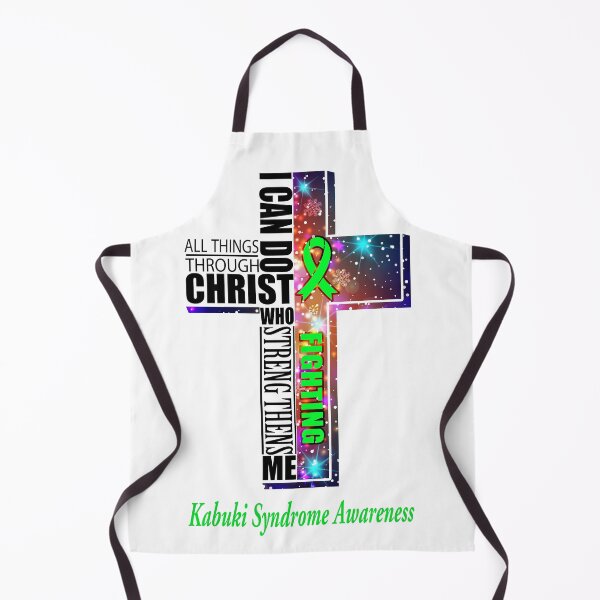 Item preview, I Can Do All Things Through Christ Kabuki Syndrome Awareness designed and sold by Brad-FI.