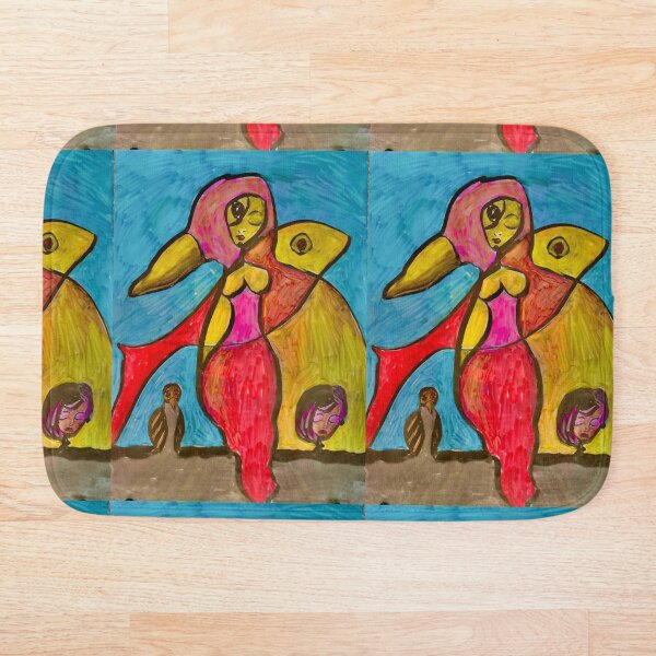 Go Fish Bath Mat
