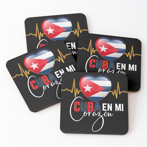 Item preview, Cuba en Mi corazon Caribbean Cubano Cubana Cuba Lover designed and sold by Nzgiftsandmore.