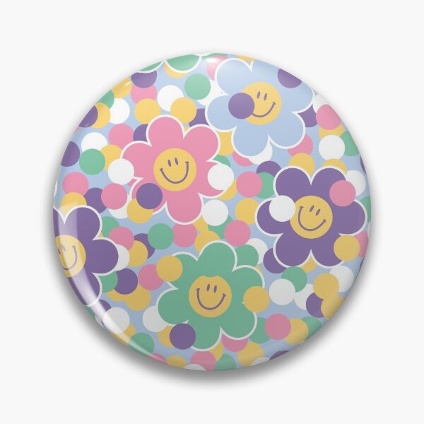Item preview, Happy Harajuku Flowers 1 designed and sold by art-by-gui.