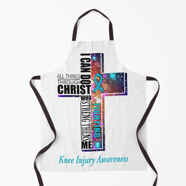 Item preview, I Can Do All Things Through Christ Knee Injury Awareness designed and sold by Brad-FI.