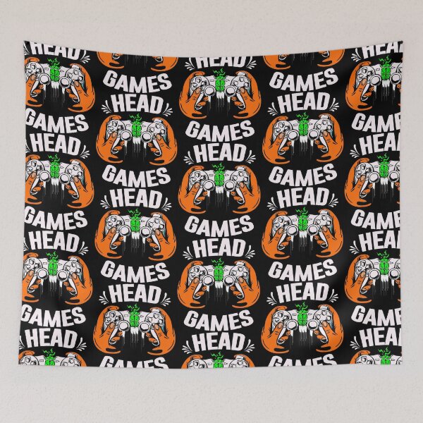 Item preview, Head games --Video gamer brain games designed and sold by glitchman2.