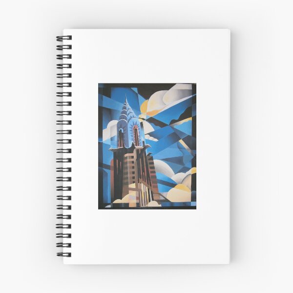 Item preview, White Collar New York Chrysler Building Painting designed and sold by lifeessentials.