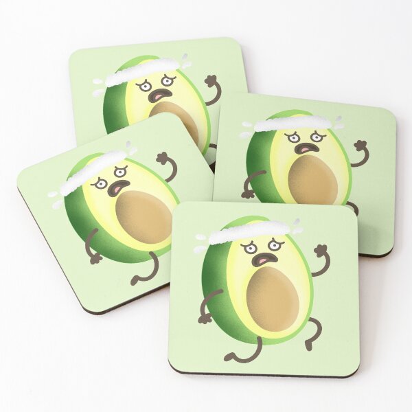 Item preview, sport avocado kawaii cute food designed and sold by sirineab.