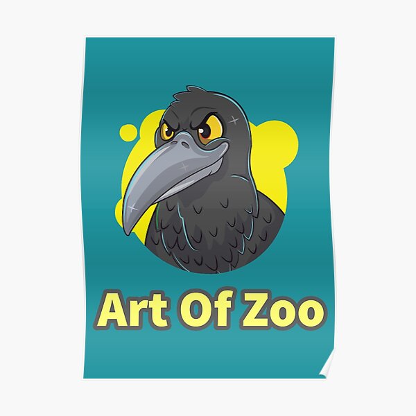 "ART OF ZOO" Poster by maxonlive94 Redbubble