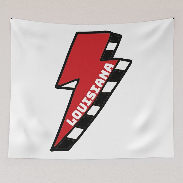 Item preview, University of Louisiana at Lafayette Lightning Bolt designed and sold by kkosmicki.