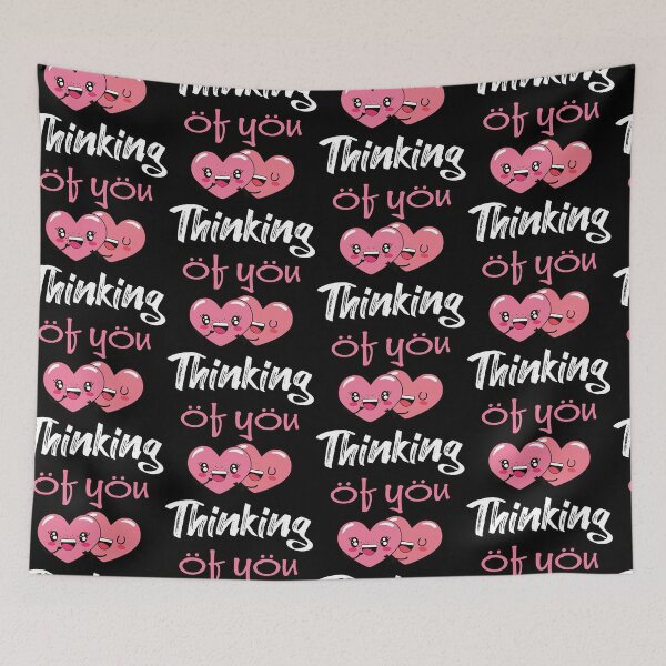 Item preview, Thinking of you --Love relationship Valentines day designed and sold by glitchman2.
