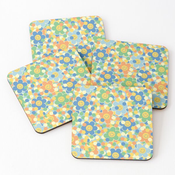 Item preview, Happy Harajuku Flowers 2 designed and sold by art-by-gui.