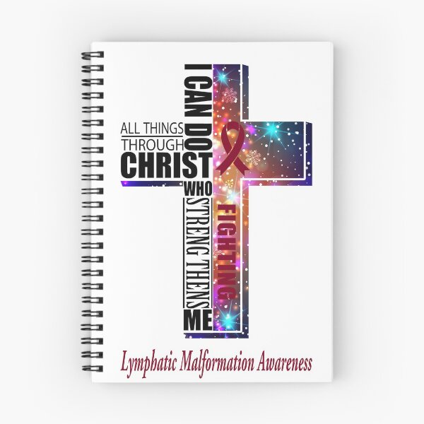 Item preview, I Can Do All Things Through Christ Lymphatic Malformation Awareness designed and sold by Brad-FI.