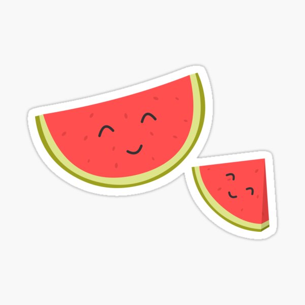Happy Watermelon Sticker