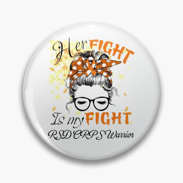 Item preview, Her Fight Is My Fight RSD CRPS Warrior designed and sold by rechardtee.