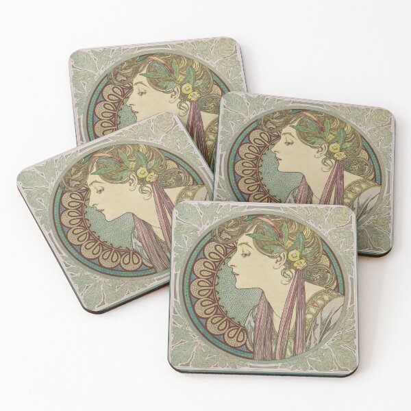 Item preview, Laurel by Mucha designed and sold by academic-art.