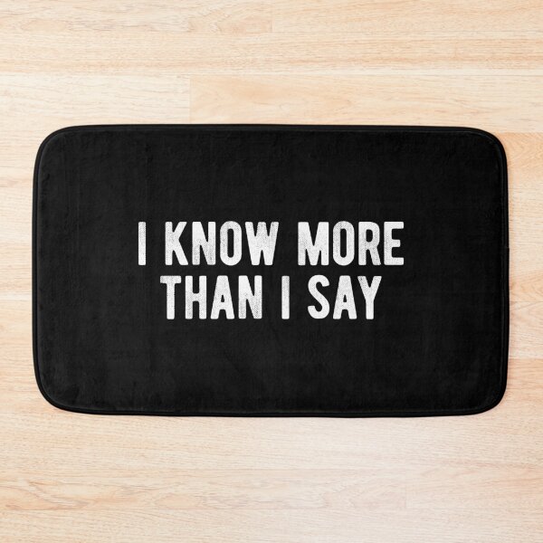 Item preview, I Know More Than I Say Introvert designed and sold by MariosNydras.