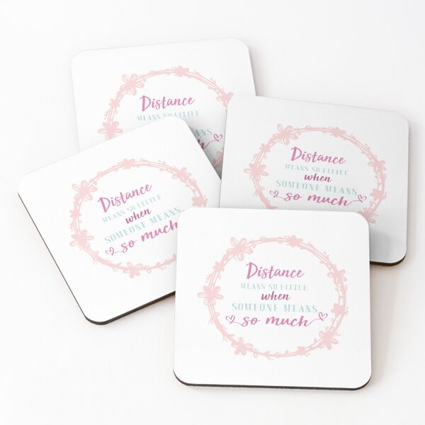 Item preview, Distance means so little when someone means so much  designed and sold by AstroShop1.