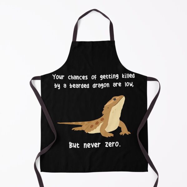 Item preview, Never Zero Bearded Dragon designed and sold by Clara Hollins.