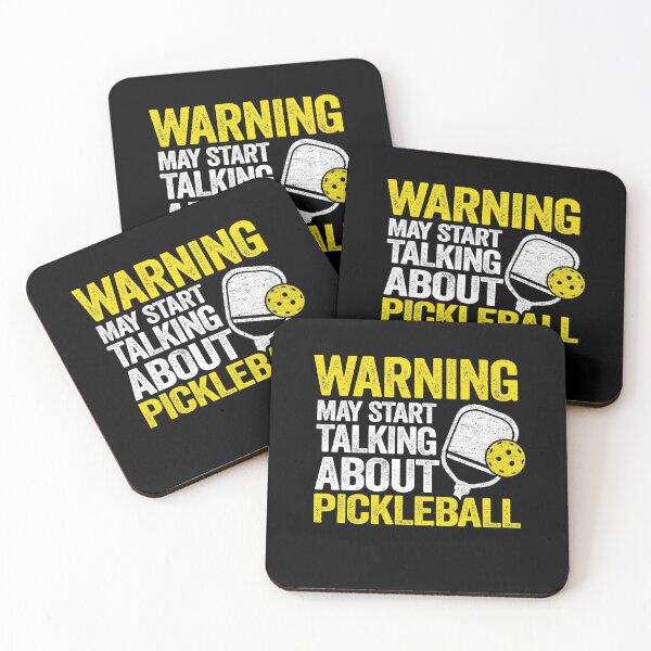 Item preview, Warning May Start Talking About Pickleball Funny Pickleball designed and sold by Stronzi.