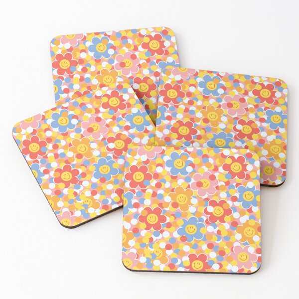 Item preview, Happy Harajuku Flowers 3 designed and sold by art-by-gui.