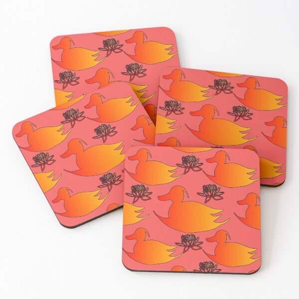 Item preview, Lucky Duck and Lotus Pattern designed and sold by EdwardMonet.
