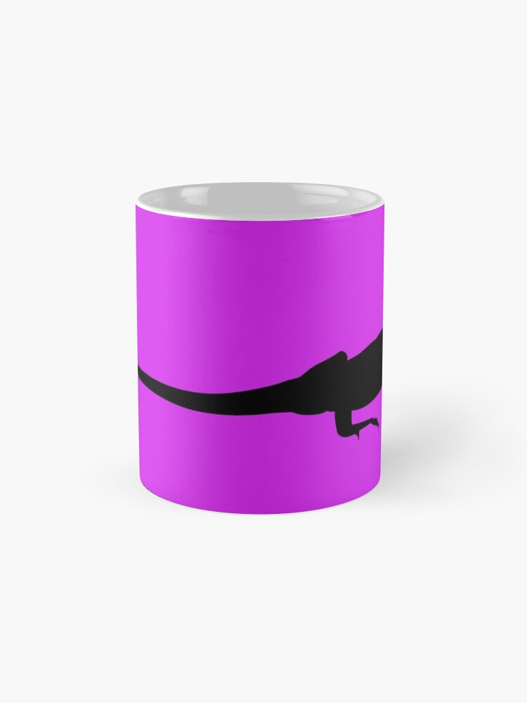 Alternate view of Bearded Dragon Reptile Silhouette Mug