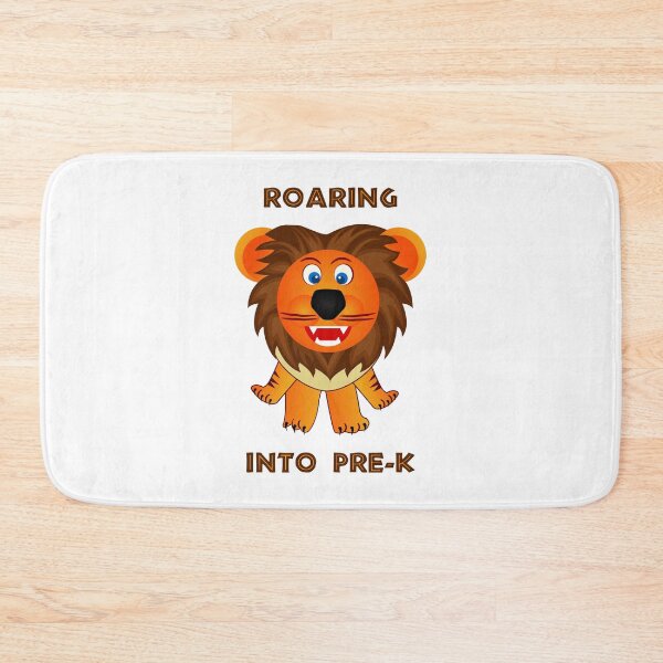Item preview, Roaring Into Pre-K (Cartoon Lion) designed and sold by TimespunThreads.