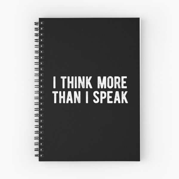 Item preview, I Think More Than I Speak Introvert designed and sold by MariosNydras.