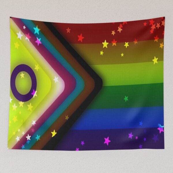 Item preview, Bandera de progreso de Starry 2021 designed and sold by JustACryptidArt.