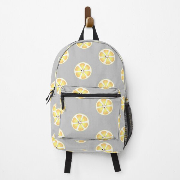 Item preview, grey cute lemon with a smile  designed and sold by Gracie_Designs.