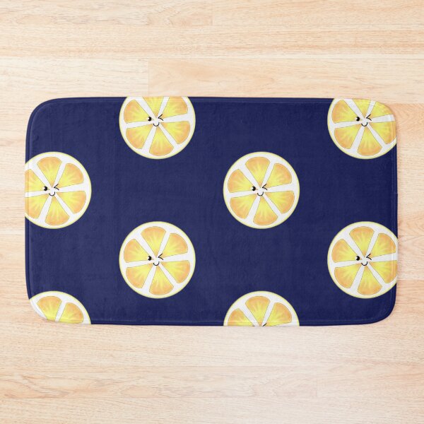 Item preview, blue cute lemon with a smile  designed and sold by Gracie_Designs.