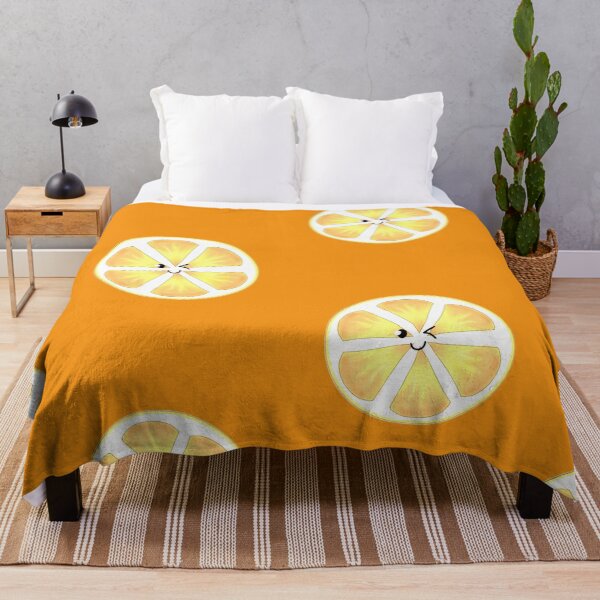 Item preview, cute lemon with a smile orange designed and sold by Gracie_Designs.