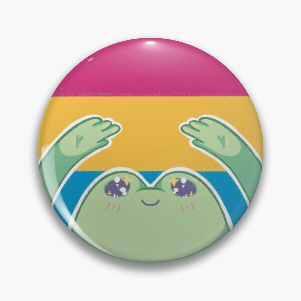 Item preview, Frog Pansexual flag  designed and sold by Tiny-Frogberry.