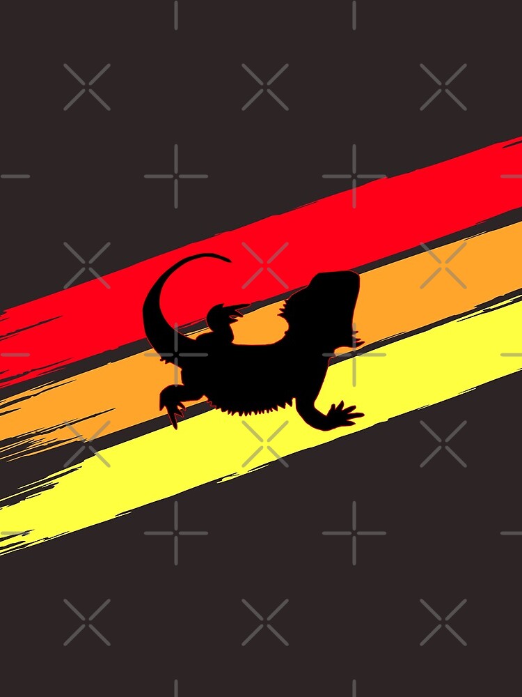 3 Stripe Rainbow Bearded Dragon by snibbo71
