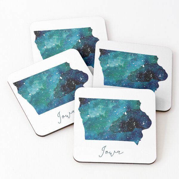 Item preview, Iowa Galaxy Watercolor Painting designed and sold by KathrinLegg.
