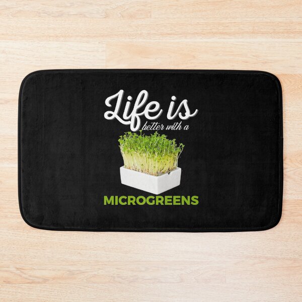 Item preview, Life Is Better With Microgreens Funny Vegan Sprout Lover  designed and sold by Fredyrin-dream.