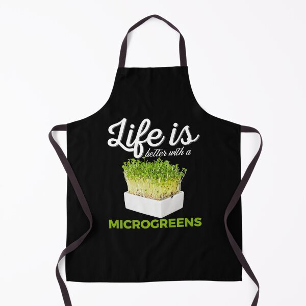 Item preview, Life Is Better With Microgreens Funny Vegan Sprout Lover  designed and sold by Fredyrin-dream.