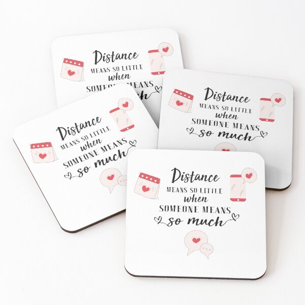 Item preview, long distance relationship quote  designed and sold by AstroShop1.
