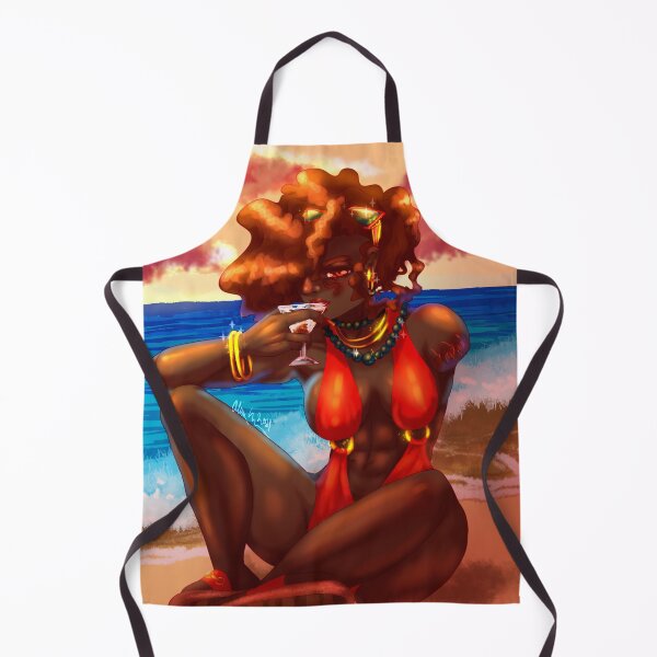 Aperçu de l'œuvre Un cocktail sexy sur la plage créée et vendue par CodeMonkeyArts.