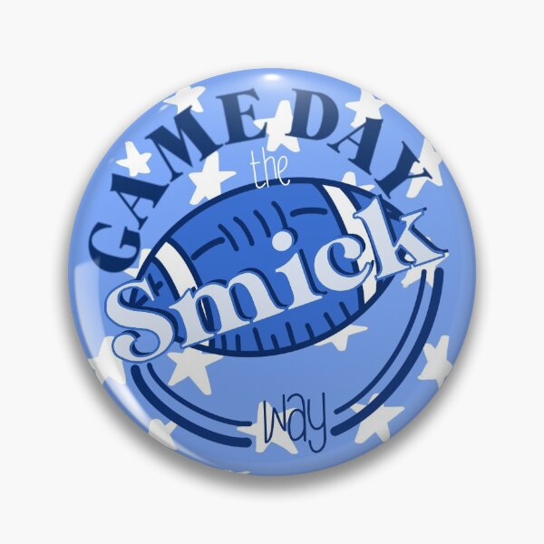 Item preview, Game Day the Smick Way pin and sticker  designed and sold by peeeyyyton.