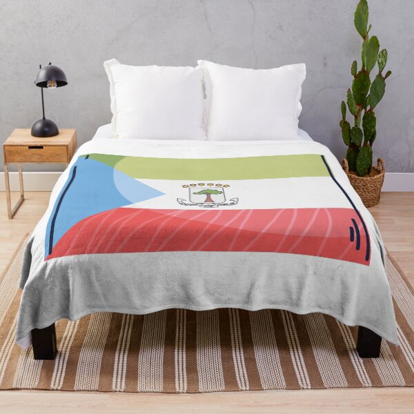 Item preview, Equatorial Guinea Flag Country Isolated Icon designed and sold by MIDDLX.