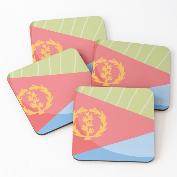 Item preview, Eritrea Flag Country Isolated Icon designed and sold by MIDDLX.