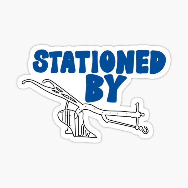 Item preview, stationed by the plow/vice president designed and sold by mlloydlettering.
