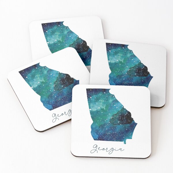 Item preview, Georgia Galaxy Watercolor Painting designed and sold by KathrinLegg.
