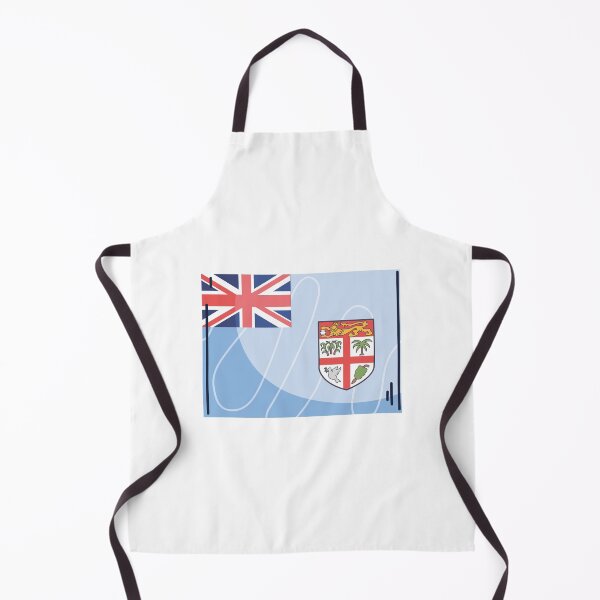 Item preview, Fiji Flag Country Isolated Icon designed and sold by MIDDLX.